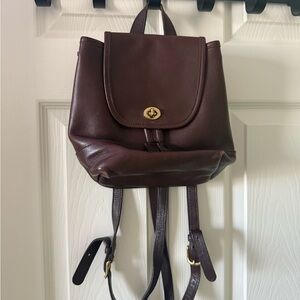 Vintage Coach - Brown Daypack